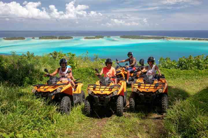 ATV tour in Bora Bora
