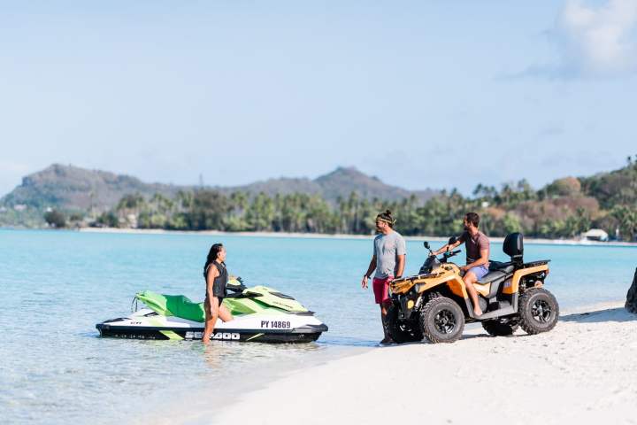 ATV & Jet Ski combo tour in Bora Bora