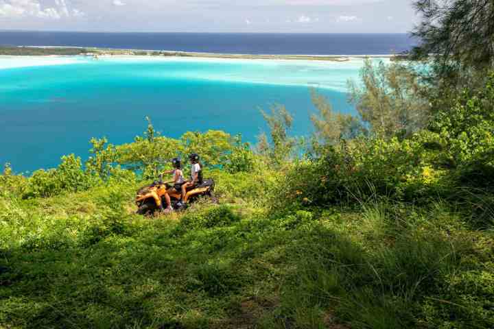 ATV tour in Bora Bora