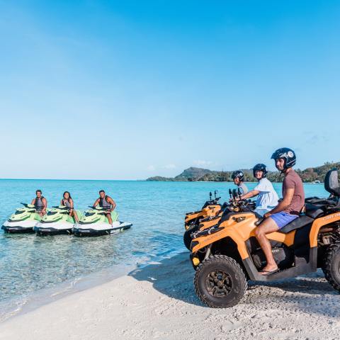 ATV & Jet Ski combo tour in Bora Bora