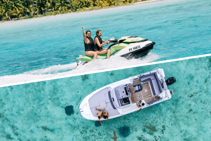 Pictures of Moana Adventure Tours private combo snorkeling jet ski