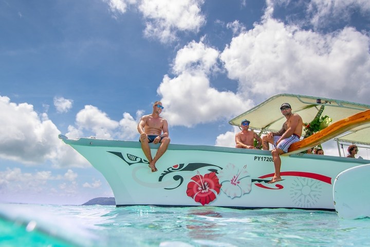 a boat that is floating in the water